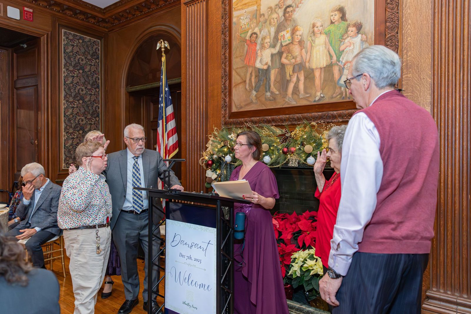 Michelle Rudoff gets sworn into the AHRC Board
