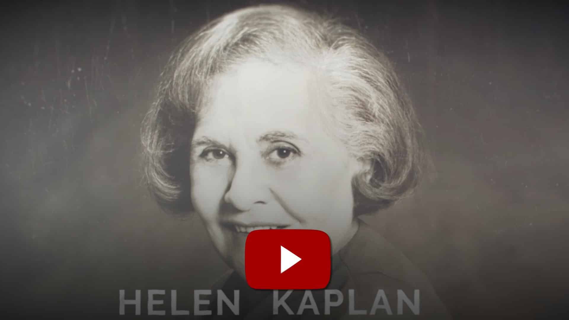 Screenshot of Helen Kaplan video