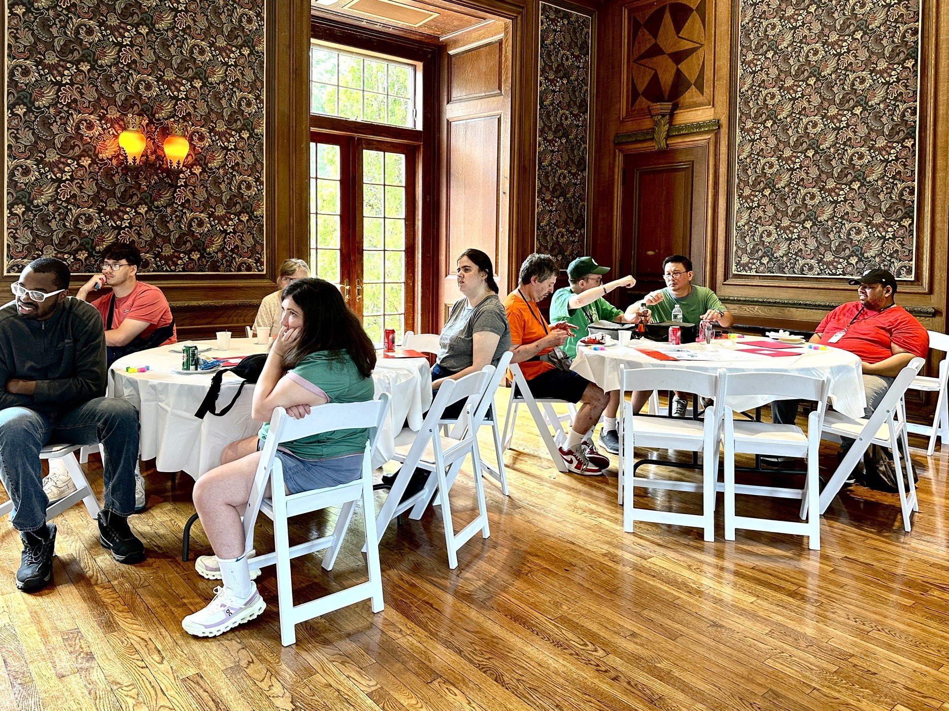Attendees at Michelle's InformMe presentation.